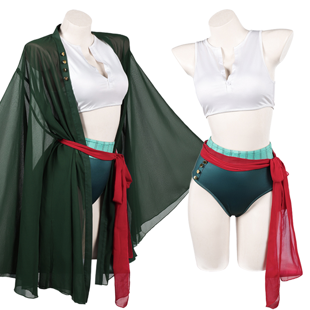 Anime Zoro Cosplay Female - แฟนตาซี ไพเรท เลดี้ โรโรโนอา โอฟ โซโร