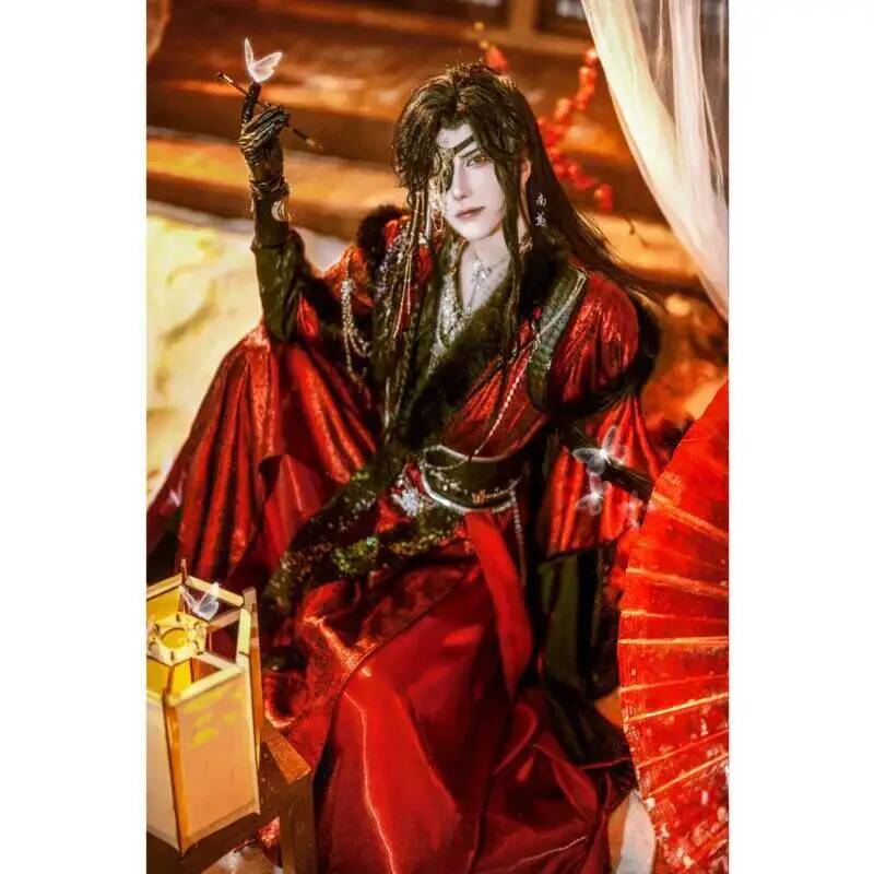 Anime Cosplay Buy - ชุดคอสเพลย์ผู้ใหญ่สำหรับฮาโลวีน ชุดอนิเมะครบเซ็ต เทียนกวนฉือ ฟู่หัวเฉิง ราชาผี 2.0