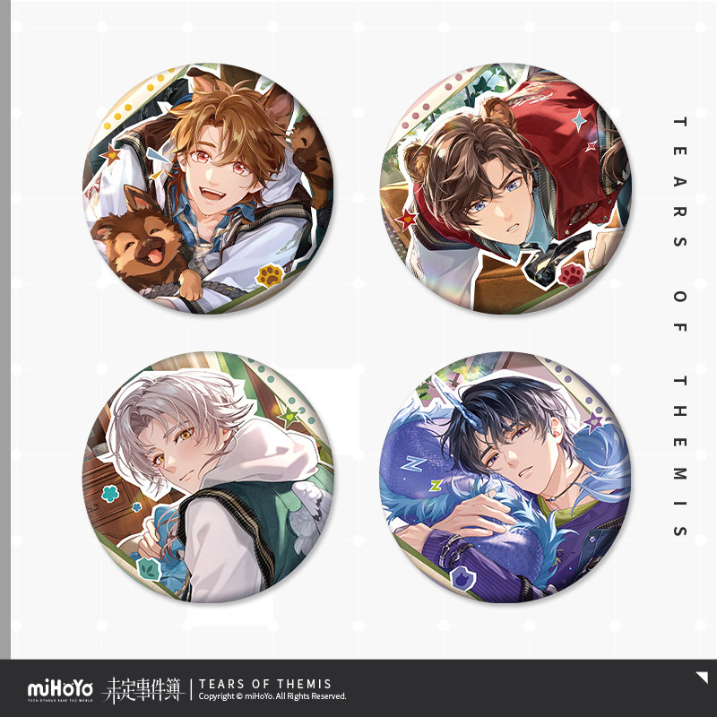 Anime Cosplay Buy - ตราสัญลักษณ์โลหะลายการ์ตูน Tears of Themis ลุค เพียร์ซ