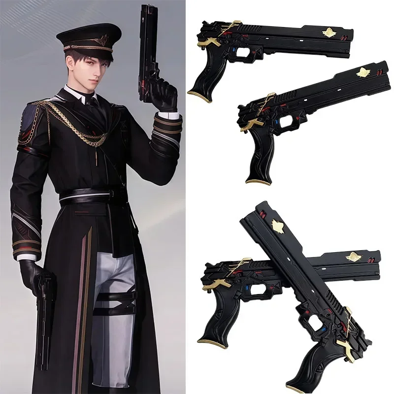 Cosplay Anime Female Characters - ชุดคอสเพลย์งานคาร์นิวัลอนิเมะปี 2026 อุปกรณ์ประกอบฉากเกมรักและอวกาศไกล คาเลบ ชุดคอสเพลย์ตัวละครอย่างเป็นทางการ ปืนคู่ของผู้บัญชาการกองทัพอวกาศ