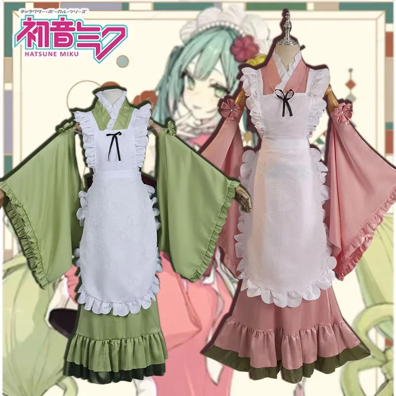 Anime Cosplay Japanese - ชุดคอสเพลย์ตัวละครเกมหญิง ปี 2025 มิคุ มัทฉะ บาเฟย