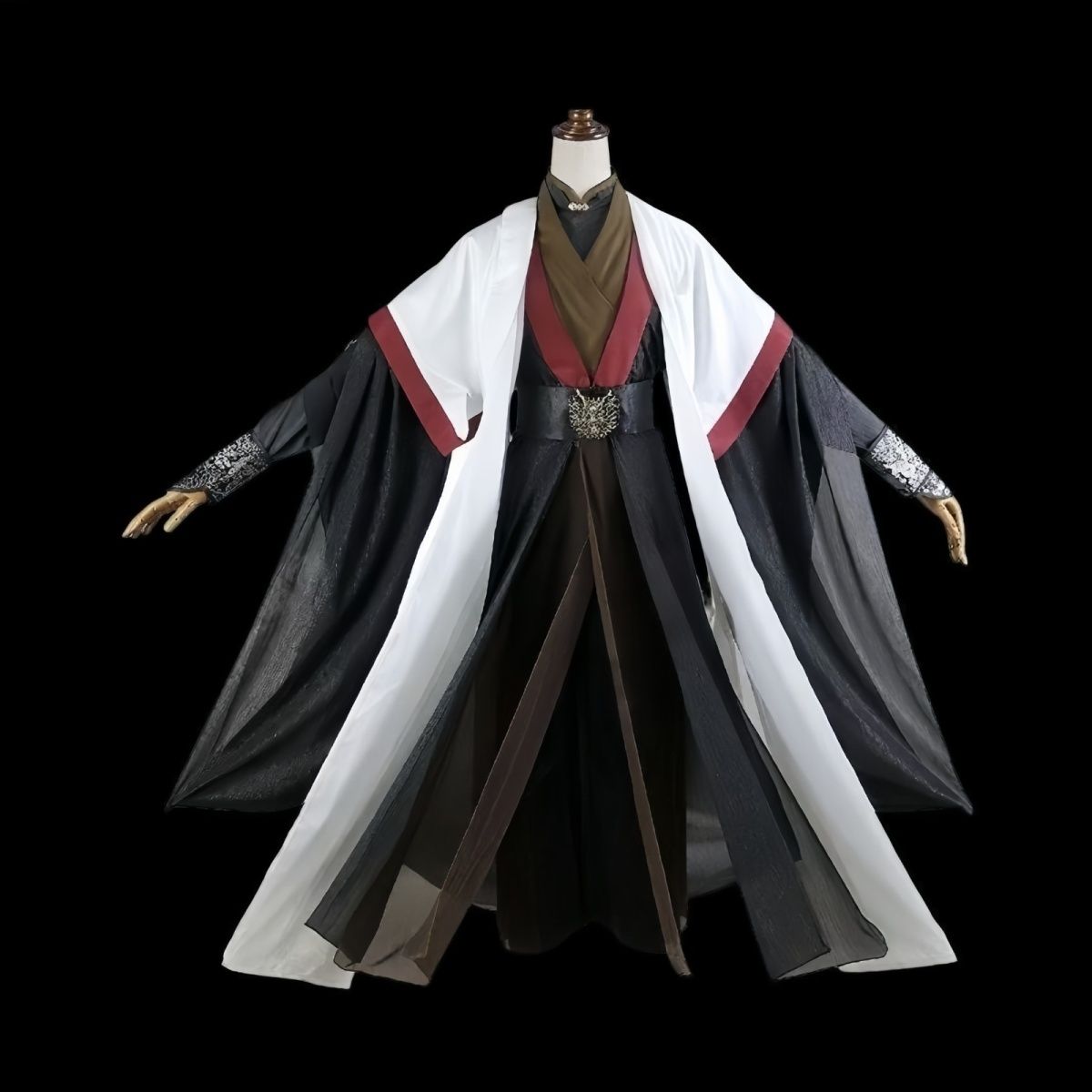 Anime Cosplay Costumes - ชุดคอสเพลย์อนิเมะ หลัว ปิงเหอ ชุดโบราณ พร้อมวิกผม สำหรับฮาโลวีน