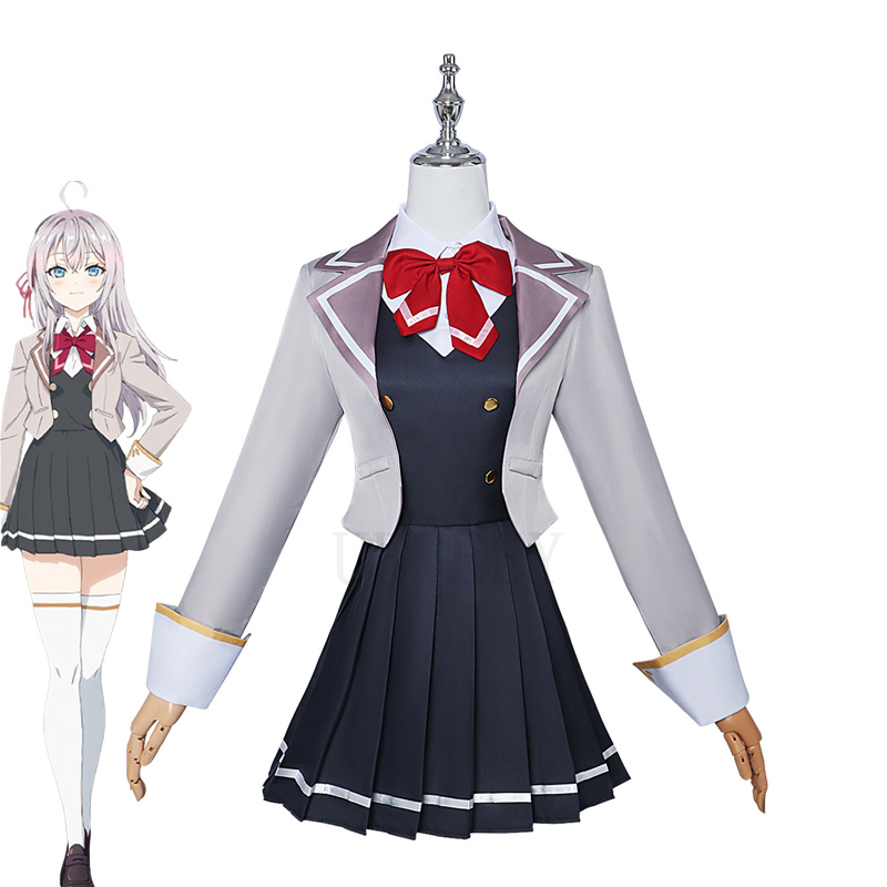 Anime Cosplay Alya - อะนิเมะอเลีย บางครั้งก็ซ่อนความรู้สึกของเธอในภาษาอังกฤษ อลิซา มิคาอิโลวา คูโจ คอสเพลย์