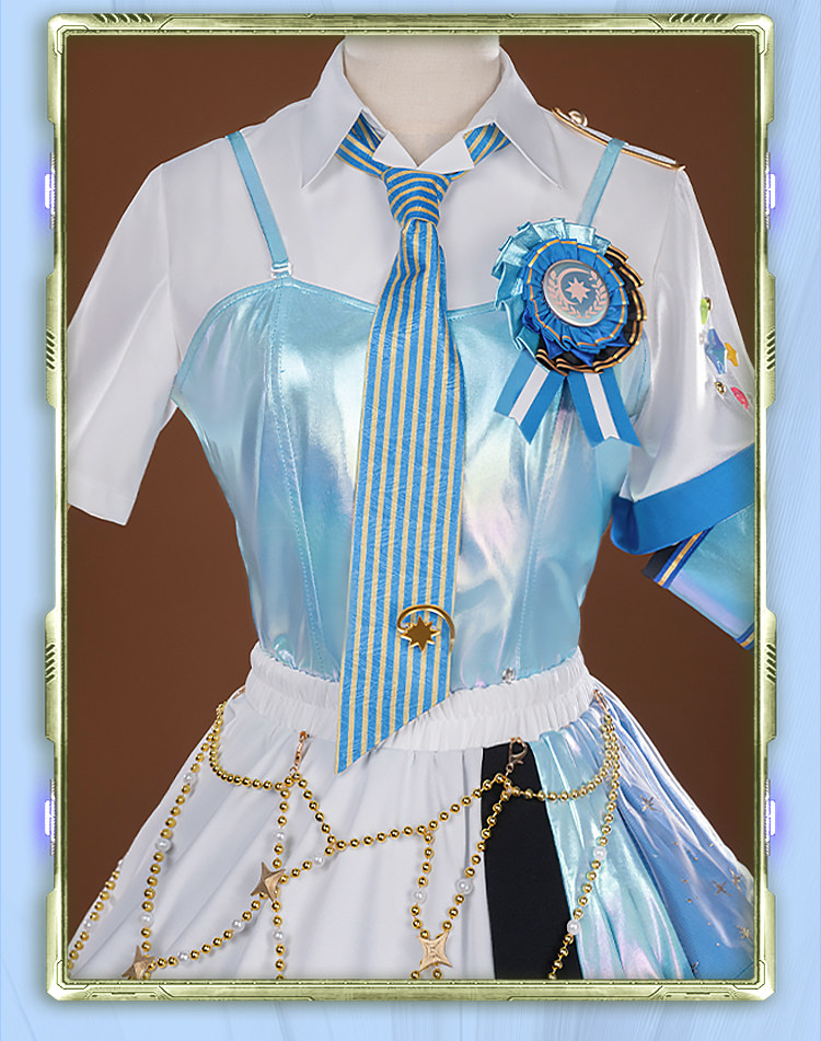 Anime Cosplay Outfit Girl - โปรเจคเซไค คัลเลอร์ฟูล สเตจ อิจิกะ โฮชิโนะ 5th