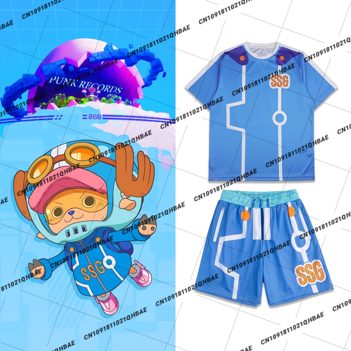 Anime Cosplay Costumes - ชุดคอสเพลย์โทนี่โทนี่ ช็อปเปอร์ จากอนิเมะนิว เอ้กเฮด ไอแลนด์ สำหรับผู้ชาย