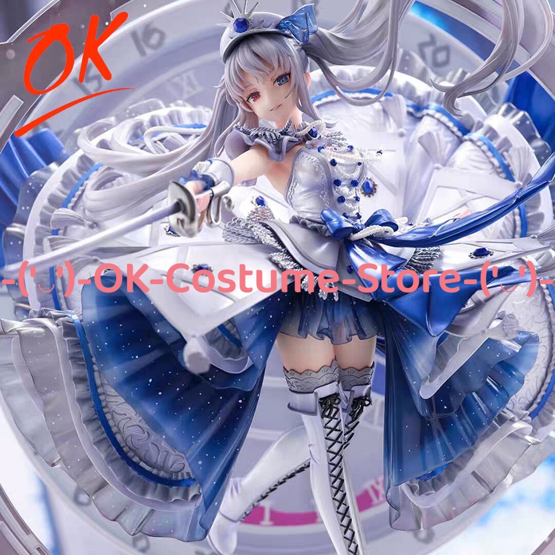 Anime Cosplay Live - เดทอะไลฟ์ ไวท์ควีน คุรุมิ โทคิซากิคอสเพลย์เครื่องแต่งกายชุดแซฟไฟร์ รอยัล กาউนชุดปาร์ตี้ฮาโลวีนคาร์นิวัลชุดสูท