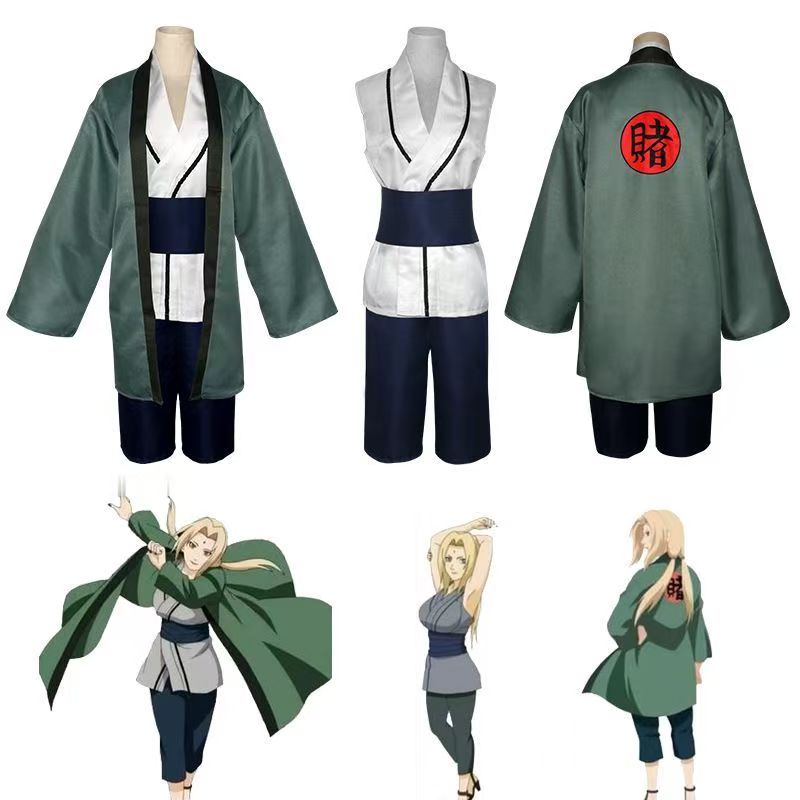 ชุดคอสเพลย์สึนะเดะ ชุดเต็ม ชุด - Cosplay Anime Tsunade บทวิจารณ์และราคา
