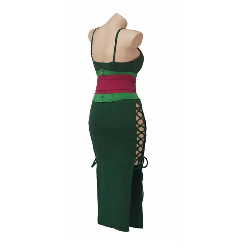 ชุดคอสเพลย์โรโรโนอา โซโล จากอน - Anime Zoro Cosplay Female บทวิจารณ์และราคา