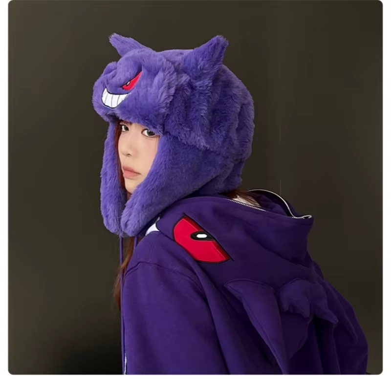 หมวกกันลมโปเกมอน เกนการ์ ลายกา - Anime Cosplay Pokemon บทวิจารณ์และราคา