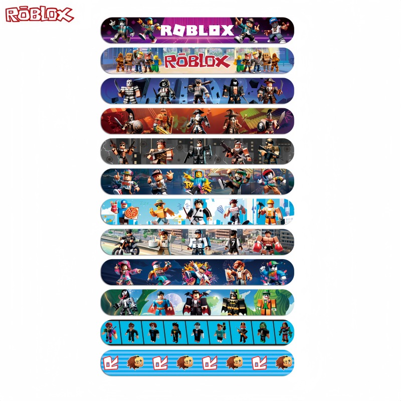 12/24 ชิ้น สายรัดข้อมือยืดหยุ่ - Anime Cosplay Roblox บทวิจารณ์และราคา