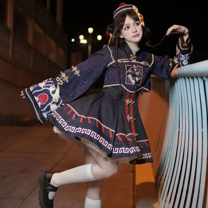 Lolita สไตล์จีนหวานชุดน่ารักอะ - Anime Cosplay Lolita บทวิจารณ์และราคา