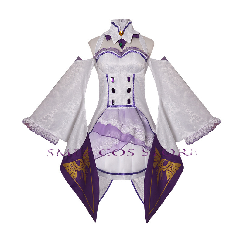 เอมิเลียคอสเพลย์อะนิเมะเรซีโร่ - Anime Cosplay Dress For Women บทวิจารณ์และราคา
