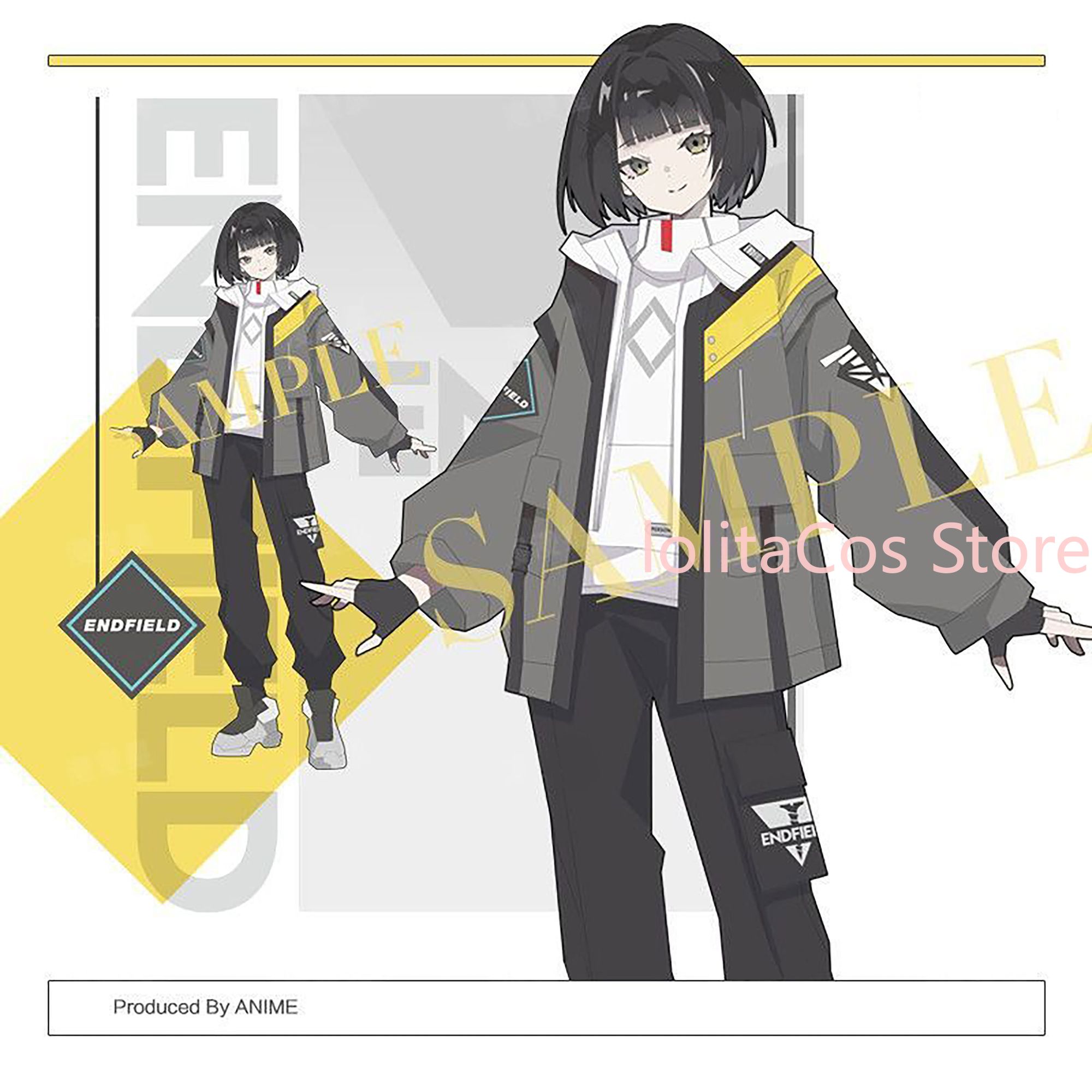 New Arknights: Endfield Endmin - Anime Cosplay Outfit Girl บทวิจารณ์และราคา