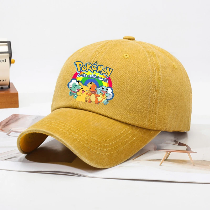 หมวกเบสบอลเด็ก ผู้ชาย ผู้หญิง  - Anime Cosplay Pokemon บทวิจารณ์และราคา