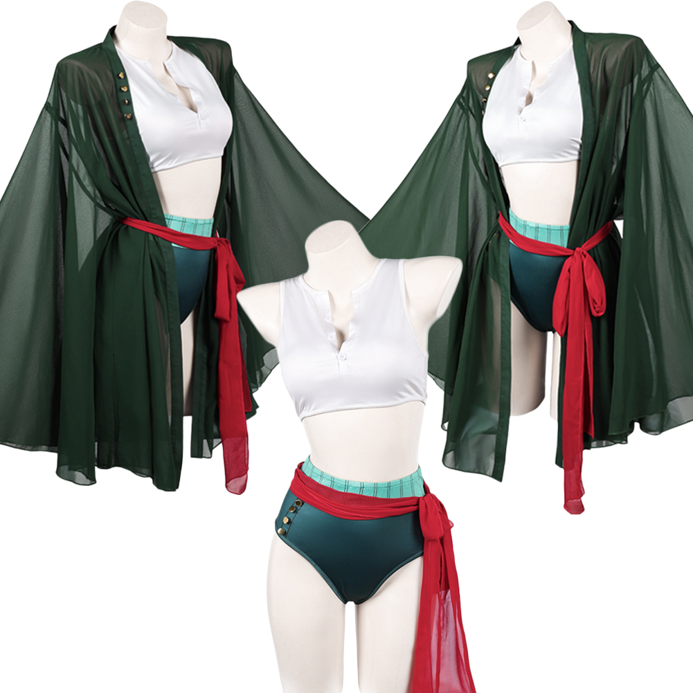 ชุดคอสเพลย์โจรสลัดหญิง โรโรโนอ - Anime Zoro Cosplay Female บทวิจารณ์และราคา