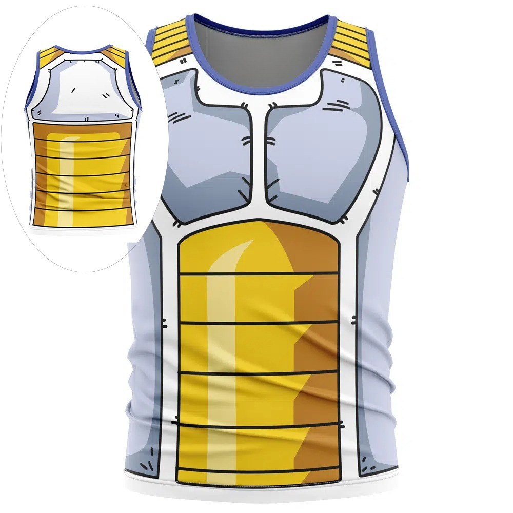 เสื้อกล้ามคอสเพลย์ลายเกราะไซย่ - Dragon Ball Saiyan Armor บทวิจารณ์และราคา
