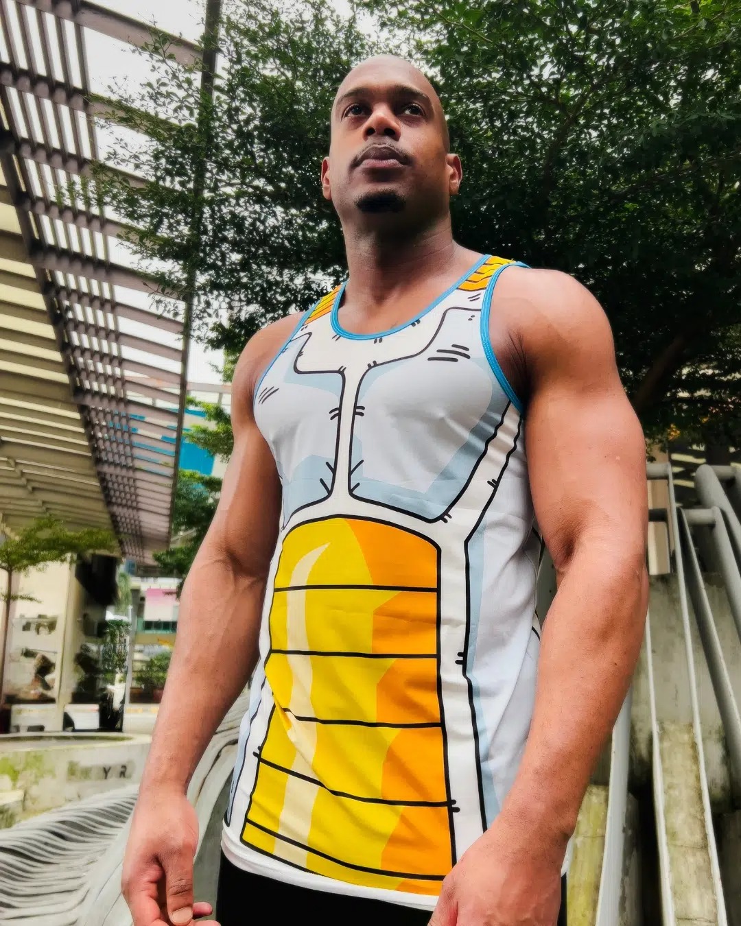 เสื้อกล้ามคอสเพลย์ลายเกราะไซย่ - Dragon Ball Saiyan Armor บทวิจารณ์และราคา