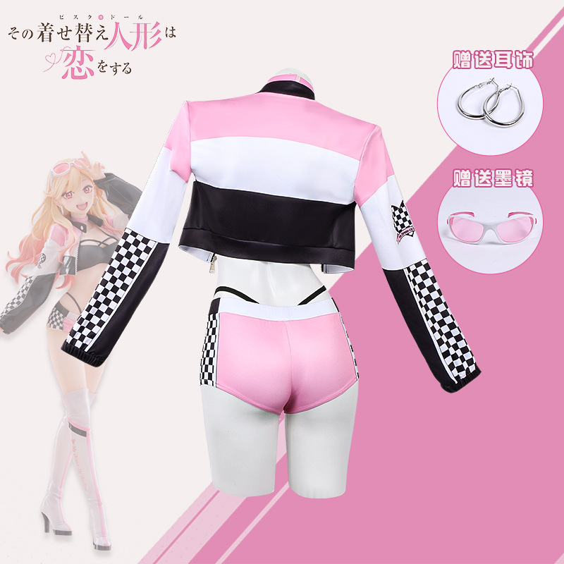 อะนิเมะมายเดรสอัพ ดาร์ลิ่ง มาร - Anime Cosplay Outfit Girl บทวิจารณ์และราคา