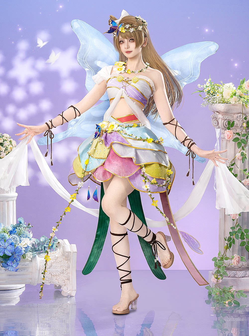 อะนิเมะเลิฟไลฟ์ โคโตริ มินามิค - Anime Cosplay Lolita บทวิจารณ์และราคา