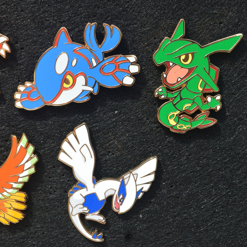 เข็มกลัดโปเกมอนเคลือบเงา ลายกา - Anime Cosplay Pokemon บทวิจารณ์และราคา