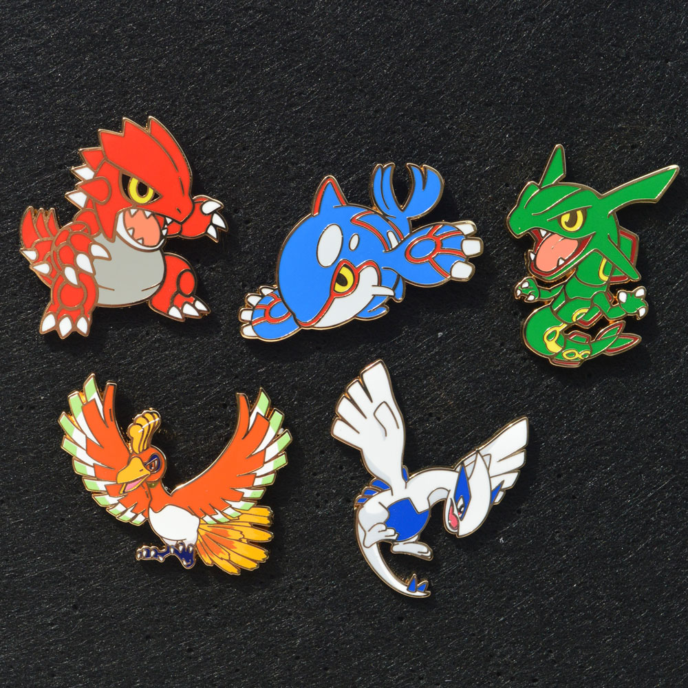 เข็มกลัดโปเกมอนเคลือบเงา ลายกา - Anime Cosplay Pokemon บทวิจารณ์และราคา