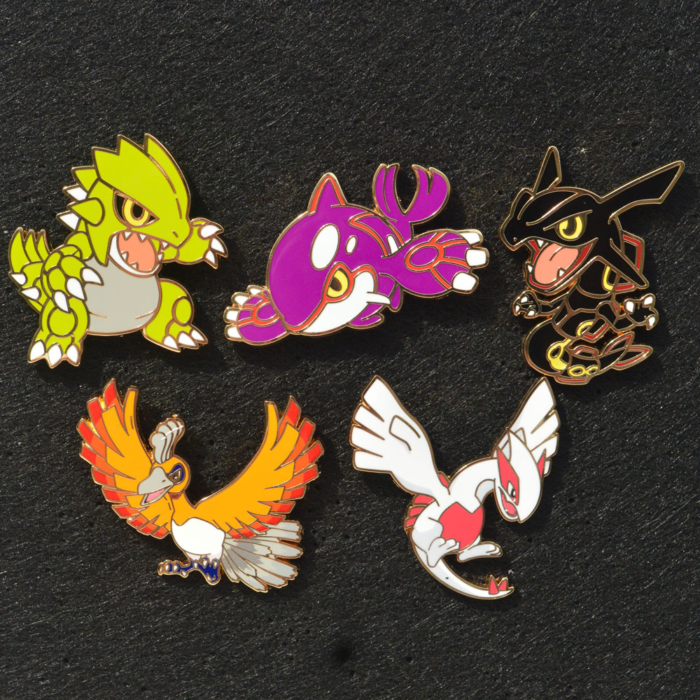เข็มกลัดโปเกมอนเคลือบเงา ลายกา - Anime Cosplay Pokemon บทวิจารณ์และราคา
