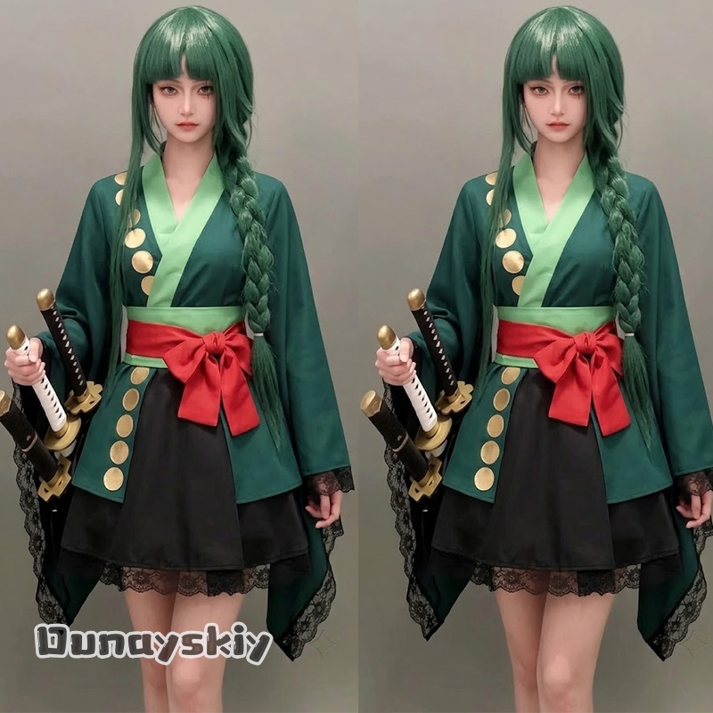 อะนิเมะโรโรโนอา โซโลคอสเพลย์เค - Anime Zoro Cosplay Female บทวิจารณ์และราคา