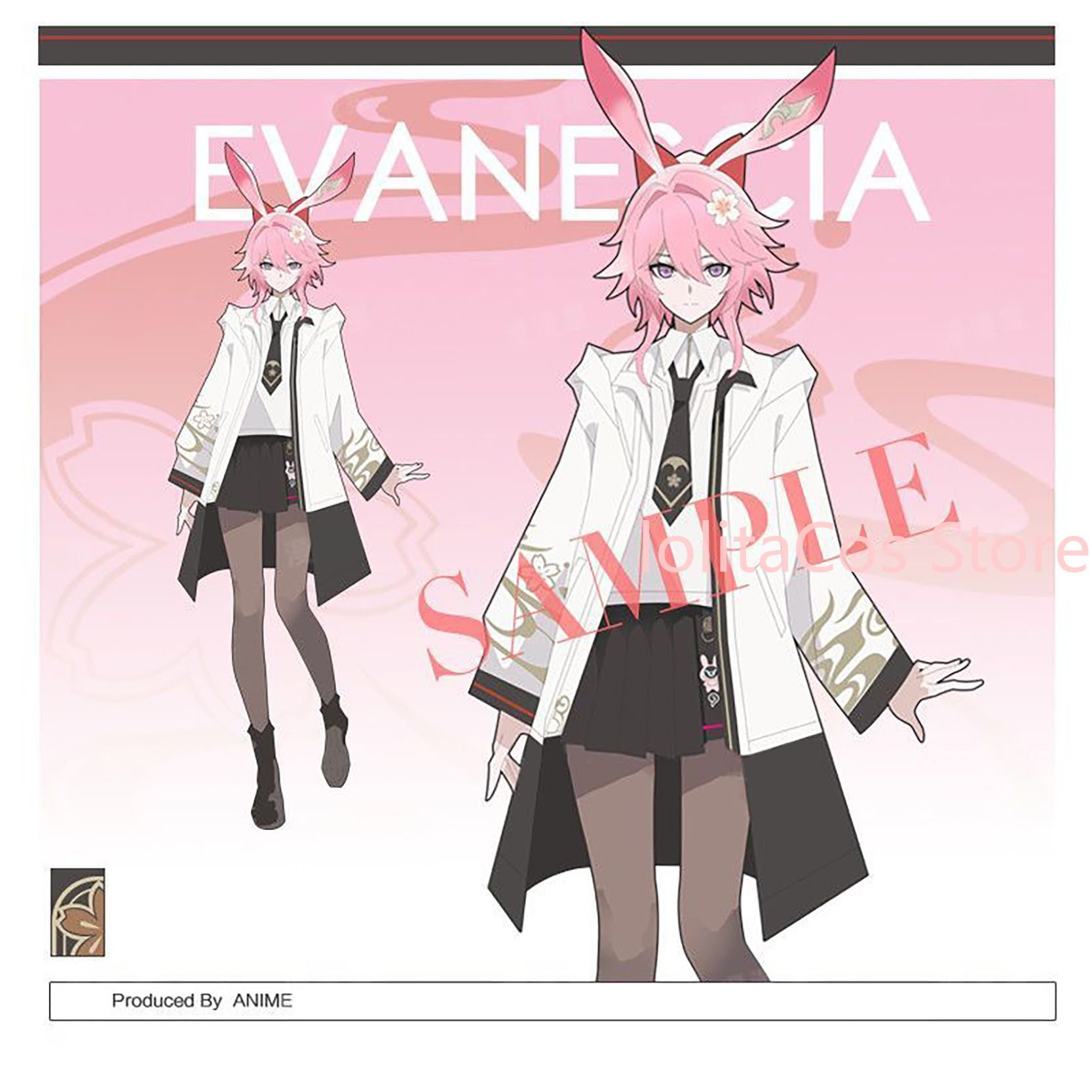 ใหม่ Honkai: Star Rail Evanesc - Anime Cosplay Outfit Girl บทวิจารณ์และราคา