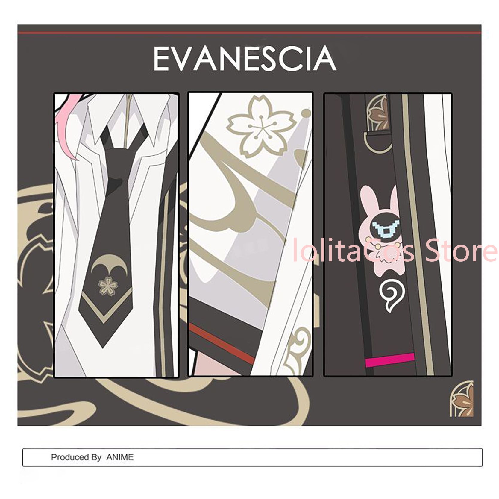 ใหม่ Honkai: Star Rail Evanesc - Anime Cosplay Outfit Girl บทวิจารณ์และราคา