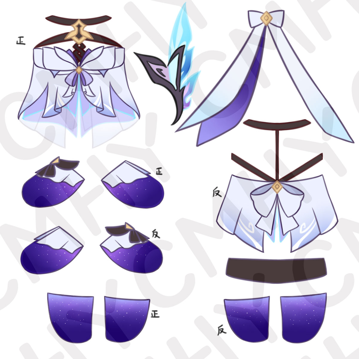 ตุ๊กตาสัตว์เลี้ยง Genshin Impa - Anime Cosplay Dress For Women บทวิจารณ์และราคา