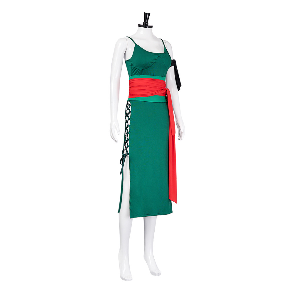 ชุดคอสเพลย์โรโรโนอา โซโล ตัวละ - Anime Zoro Cosplay Female บทวิจารณ์และราคา
