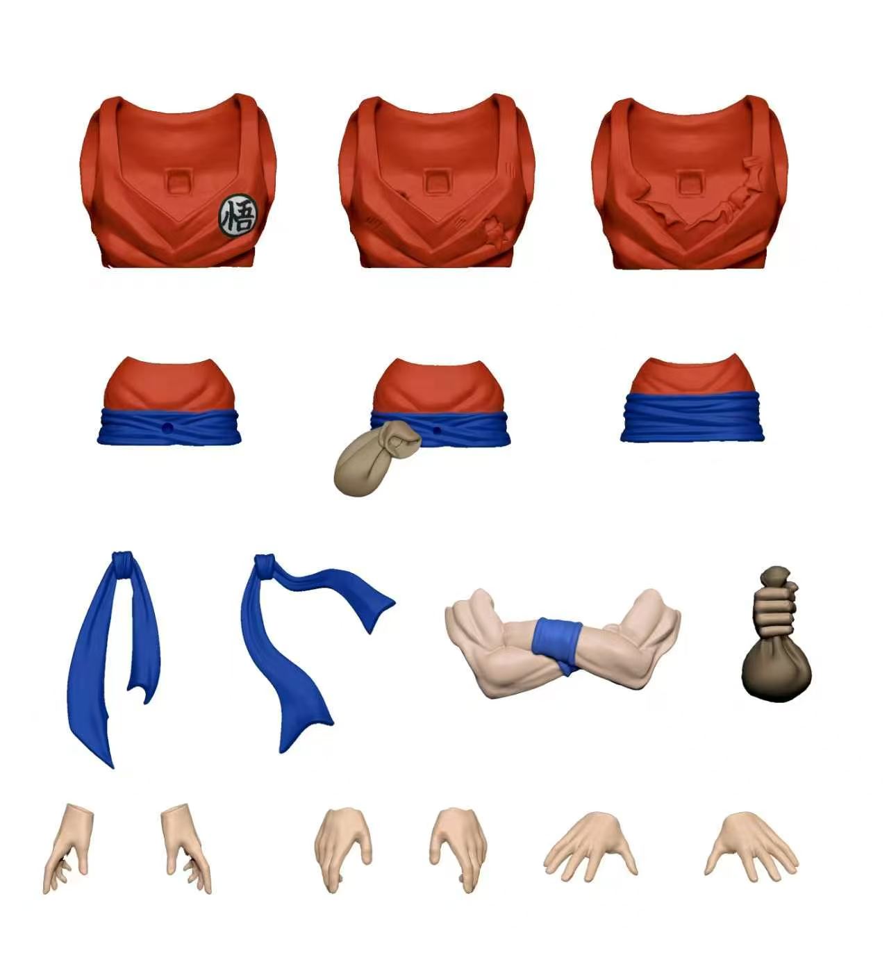 เข็มขัดเสื้อผ้าดราก้อนบอล Z แบ - Dragon Ball Saiyan Armor บทวิจารณ์และราคา