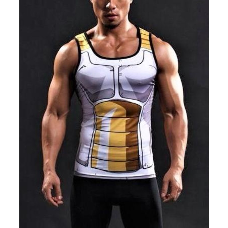 เสื้อกล้ามลายการ์ตูนดราก้อนบอล - Dragon Ball Saiyan Armor บทวิจารณ์และราคา