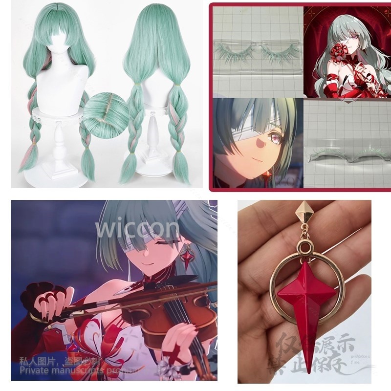 อะนิเมะฟรอลอวาคอสเพลย์วิกผมสีเ - Anime Cosplay Buy บทวิจารณ์และราคา