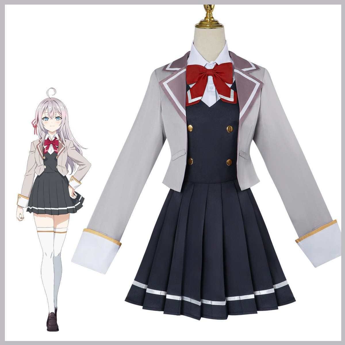 ชุดคอสเพลย์อะนิเมะ อายา บางครั - Anime Cosplay Alya บทวิจารณ์และราคา