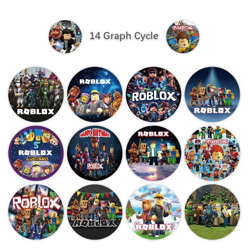 1000 ชิ้นการ์ตูนโรบ็อกซ์สติกเก - Anime Cosplay Roblox บทวิจารณ์และราคา