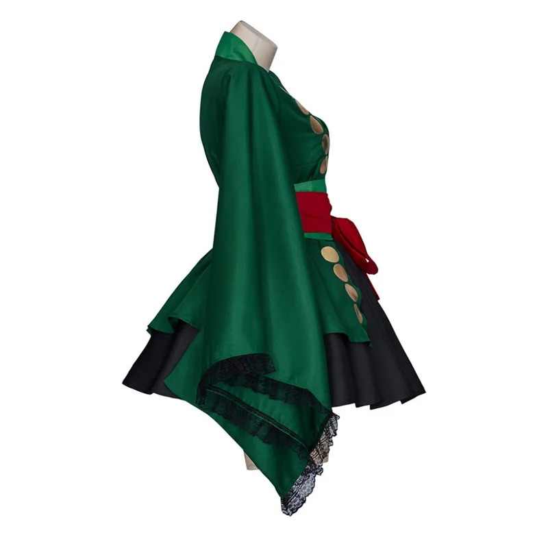 โรโรโนอา โซโลหญิงคอสเพลย์เครื่ - Anime Zoro Cosplay Female บทวิจารณ์และราคา