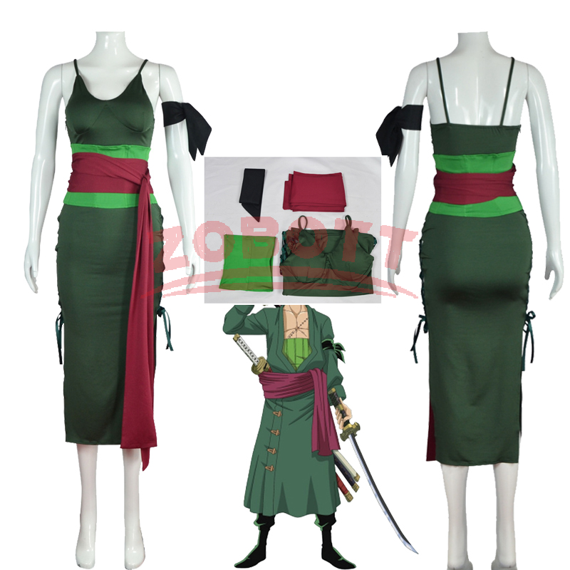 อะนิเมะโรโรโนอา โซโลคอสเพลย์เค - Anime Zoro Cosplay Female บทวิจารณ์และราคา