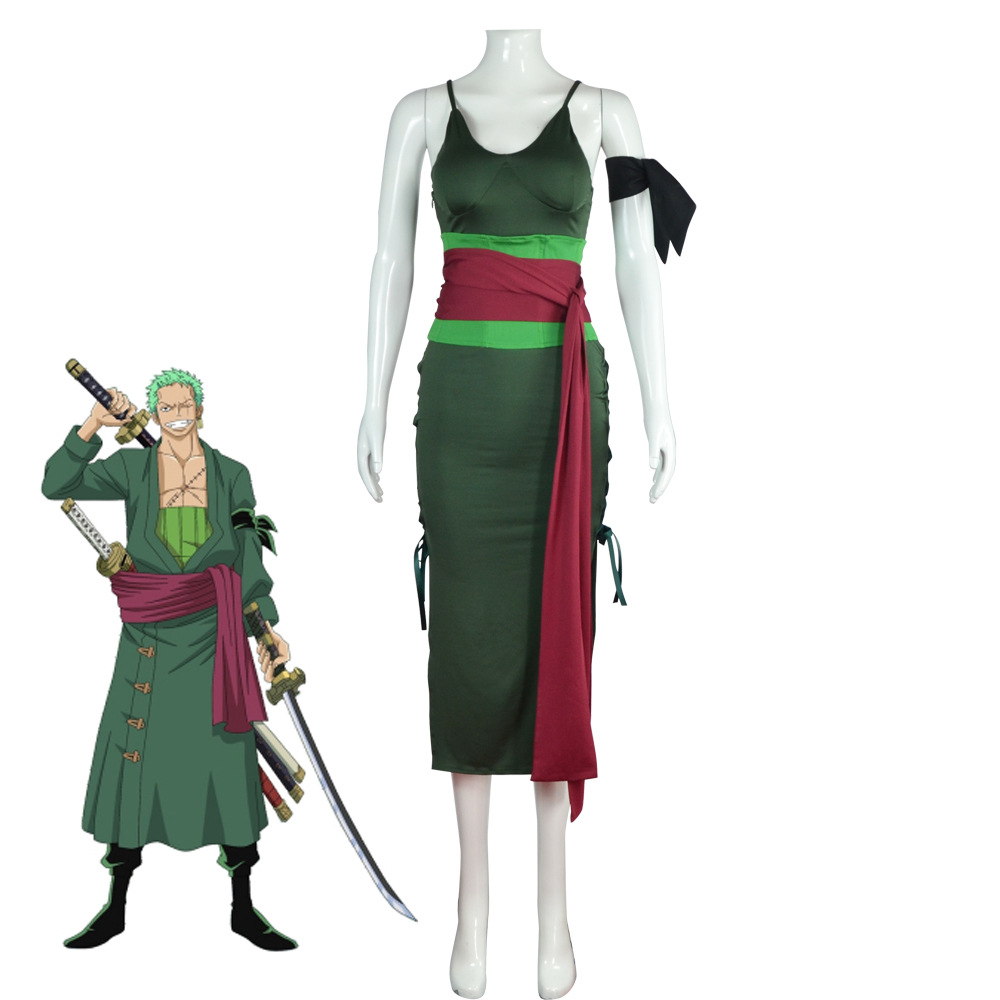 อะนิเมะโรโรโนอา โซโลคอสเพลย์เค - Anime Zoro Cosplay Female บทวิจารณ์และราคา