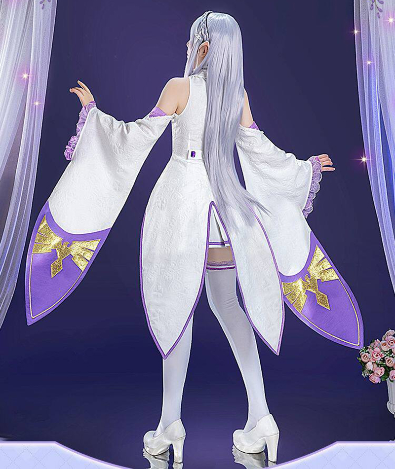 ชุดคอสเพลย์เอ็มิเลียจากอนิเมะเ - Anime Cosplay Live บทวิจารณ์และราคา